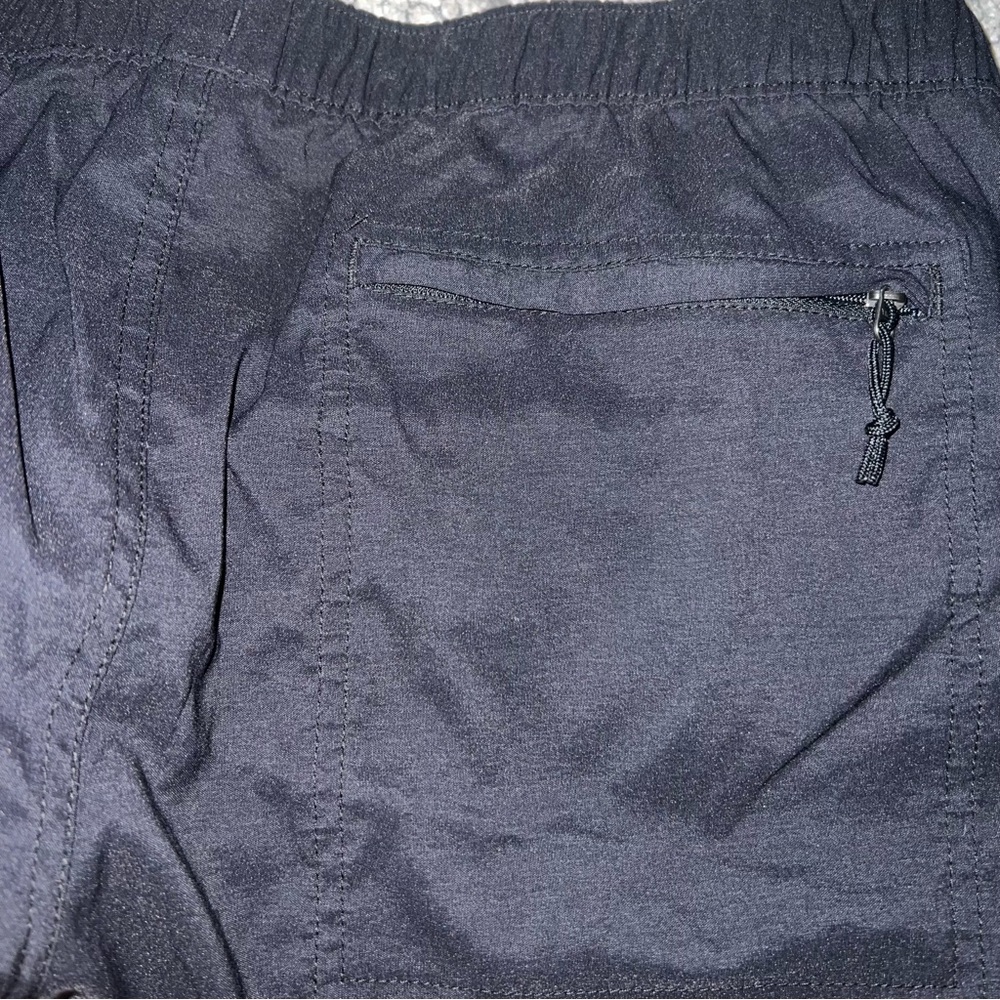 The North Face Black Nylon Drawstring Elastic Waist Shorts L - Picture 4 of 5
